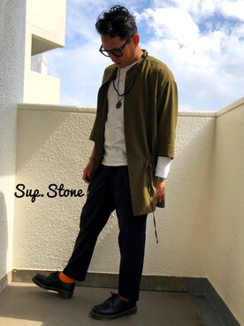 Sup.Stoneさん（メンズ・170cm）の夏コーディネート