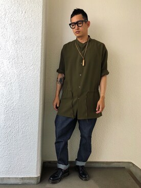 Sup.Stoneさん（メンズ・170cm）の夏コーディネート