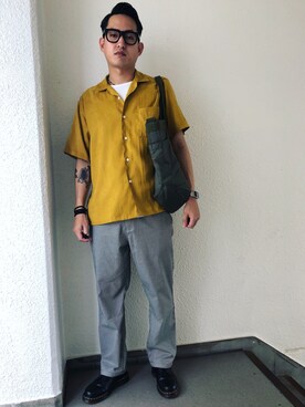 Sup.Stoneさん（メンズ・170cm）の秋コーディネート