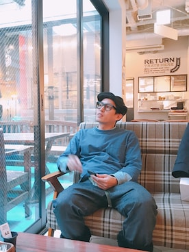 Sup.Stoneさん（メンズ・170cm）の春コーディネート