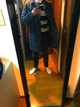 「a.v.v（アーヴェヴェ）のアイテム（ジャケット/アウター）」を使った、よしさん（メンズ・163cm）の冬コーディネート
