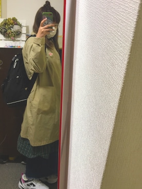 「ehka sopo（エヘカソポ）のアイテム（シャツワンピース）」を使った、KAEさん（レディース・153cm）の春コーディネート