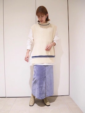 佐藤 舞香さん(レディース・168cm)の秋コーディネート