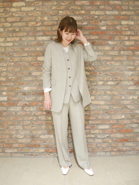 佐藤 舞香さん（レディース・168cm）の春コーディネート