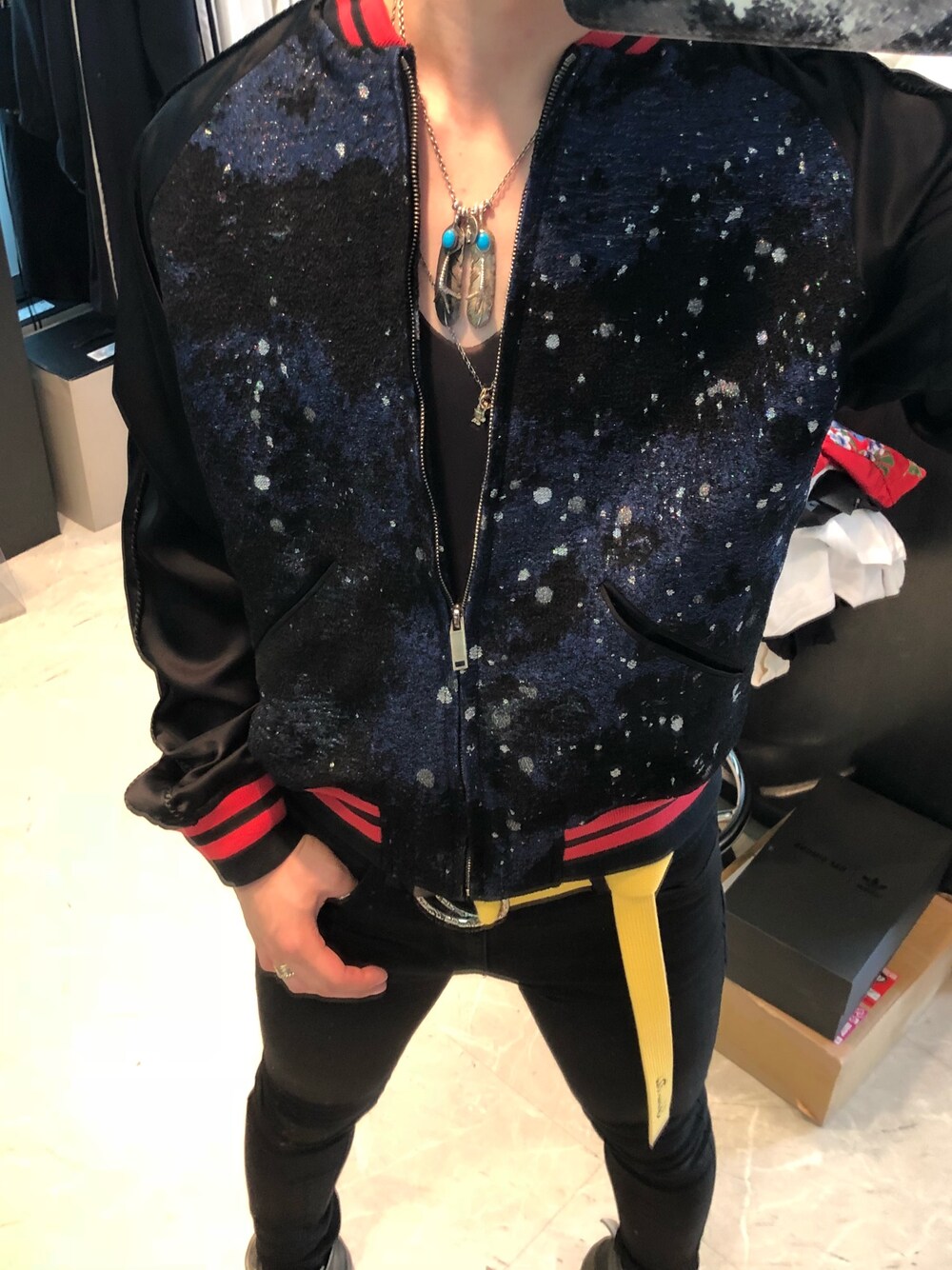 クリスチャンダダ スカジャン 西陣織 CHRISTIAN DADA（クリスチャン