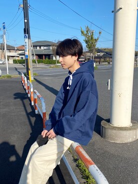 新納 侃さん(メンズ・174cm)の春コーディネート