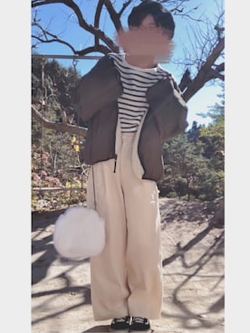 「Daniel Wellington（ダニエルウェリントン）の【Daniel Wellington】レザーバンド３６ＭＭ（アナログ腕時計）」を使った、coco,nico*さん（レディース・157cm）の秋コーディネート