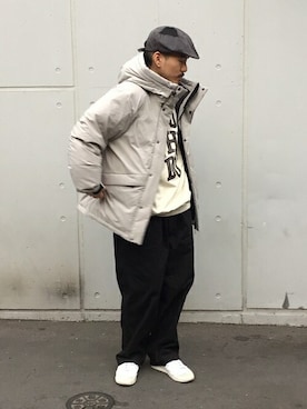 「SHIPS any（シップス エニィ）のアイテム（スウェット）」を使った、今若さん（メンズ・165cm）の冬コーディネート