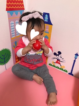 mii( ^ω^ )さん（キッズ・70cm）の春コーディネート