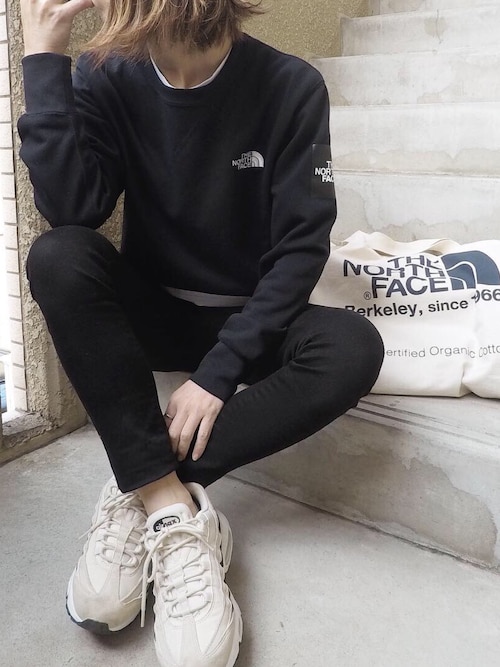 やーみん The North Faceのスウェットを使ったコーディネート Wear