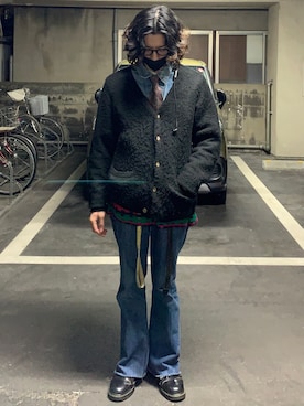 「Levis646」｜サゴさん（メンズ・168cm）の冬コーディネート