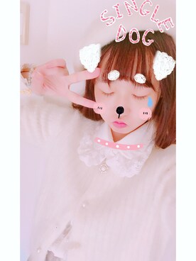 做个仙女_Janiceさん（レディース・158cm）の冬コーディネート