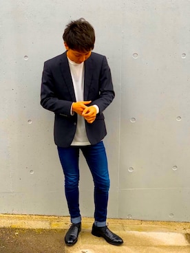 ツクモはやとさん（メンズ・172cm）の秋コーディネート