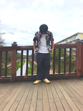 ツクモはやとさん（メンズ・172cm）の秋コーディネート