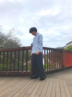 ツクモはやとさん（メンズ・172cm）の秋コーディネート