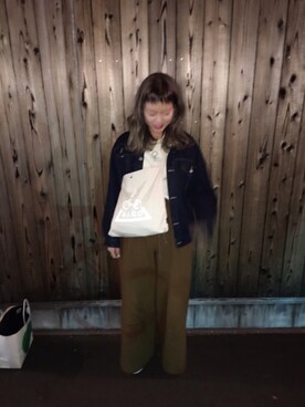 「MIN-NANO（ミンナノ）のアイテム」を使った、marisungさん（レディース・158cm）の冬コーディネート