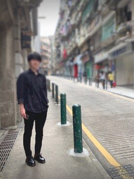 azusaさん（メンズ・175cm）の春コーディネート