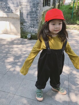 「Mia   （ミア）のアイテム（トップス）」を使った、mammamiaさん（レディース・90cm）の春コーディネート