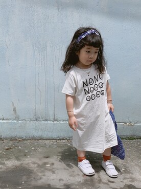 「Mia   （ミア）のアイテム（トップス）」を使った、mammamiaさん（レディース・74cm）の夏コーディネート