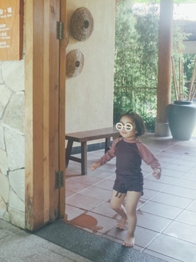 「Mia   （ミア）のアイテム（トップス）」を使った、mammamiaさん（レディース・74cm）の夏コーディネート