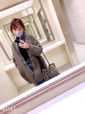 「SpRay（スプレイ）のアイテム（ブーツ）」を使った、❁⃘a⃣n⃣n⃣a⃣.❁さん（レディース・171cm）の冬コーディネート