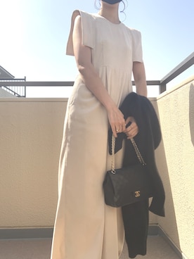「CLANE（クラネ）のアイテム（オールインワン・サロペット）」を使った、nico＊さん（レディース・168cm）の春コーディネート