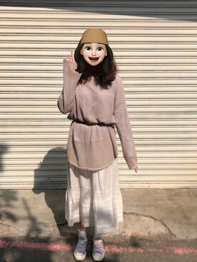 Joyaさん（レディース・170cm）の冬コーディネート