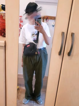 メガネカンパニーさん（レディース・165cm）の夏コーディネート