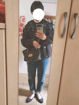 「アイテム（ブルゾン）」を使った、メガネカンパニーさん（レディース・165cm・30代）の秋コーディネート