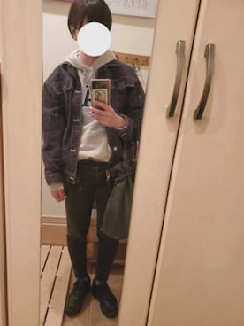 「アイテム（ブルゾン）」を使った、メガネカンパニーさん（レディース・165cm・30代）の秋コーディネート