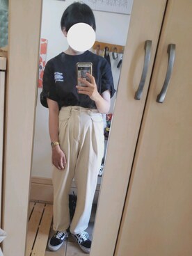 メガネカンパニーさん（レディース・165cm）の春コーディネート