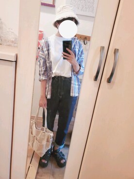 メガネカンパニーさん(レディース・165cm)の夏コーディネート