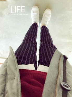 Kamiumeさん（レディース・160cm）の冬コーディネート