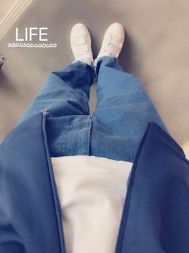 「CHAPTER WORLD select （チャプターワールドセレクト）のアイテム」を使った、Kamiumeさん（レディース・160cm）の春コーディネート