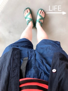 Kamiumeさん（レディース・160cm）の夏コーディネート