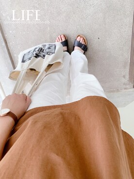 Kamiumeさん（レディース・160cm）の夏コーディネート