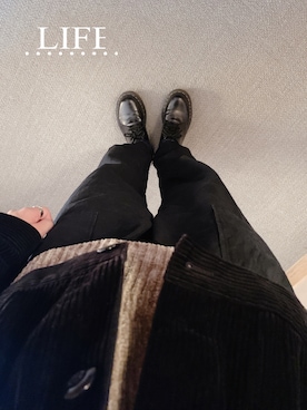 「abcd（ナシ）のアイテム（アクセサリー）」を使った、Kamiumeさん（レディース・160cm）の秋コーディネート