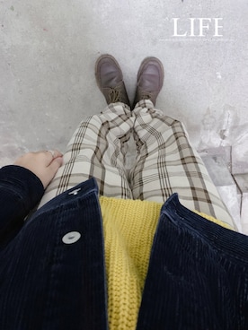 Kamiumeさん（レディース・160cm）の冬コーディネート