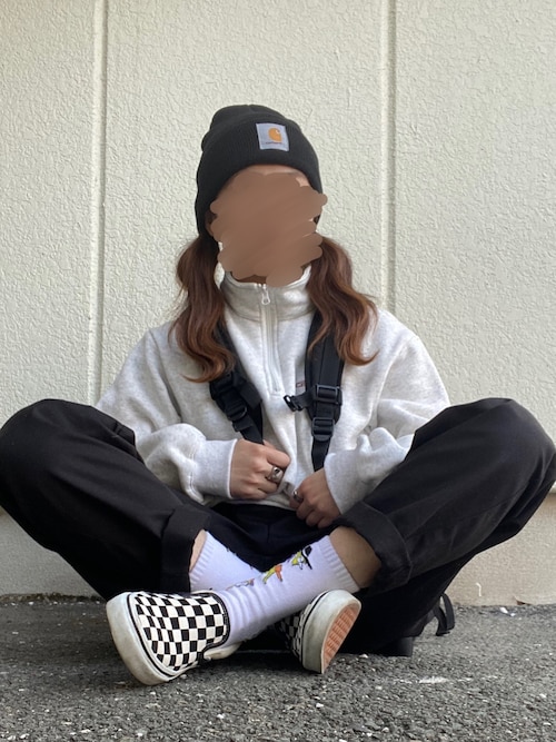 えりおっと Carharttのスウェットを使ったコーディネート Wear