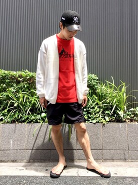 石田慎弥さん（メンズ・171cm）の夏コーディネート