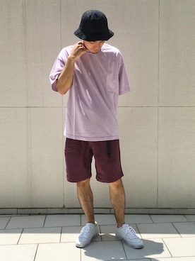石田慎弥さん(メンズ・171cm)の夏コーディネート