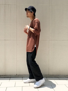 石田慎弥さん(メンズ・171cm)の夏コーディネート