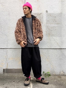 石田慎弥さん(メンズ・171cm)の秋コーディネート