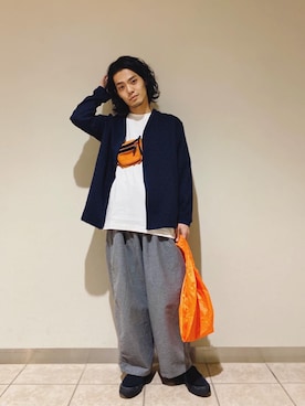 石田慎弥さん（メンズ・171cm）の秋コーディネート