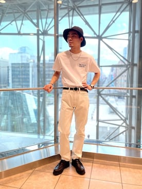 石田慎弥さん(メンズ・171cm)の春コーディネート