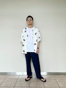 石田慎弥さん（メンズ・171cm）の夏コーディネート