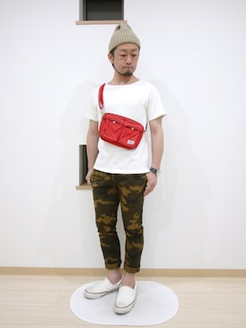 カトウトモタカさん（メンズ・164cm）の夏コーディネート