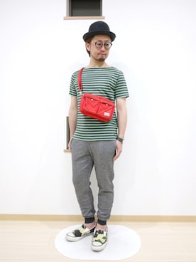 カトウトモタカさん（メンズ・164cm）の夏コーディネート