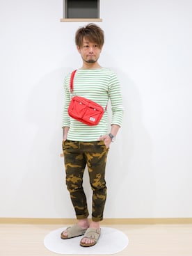 カトウトモタカさん（メンズ・164cm）の春コーディネート