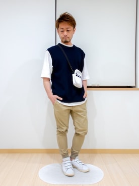 カトウトモタカさん（メンズ・164cm）の春コーディネート